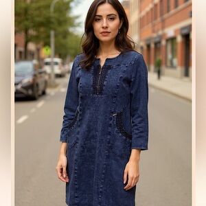 Denim Blue Dress